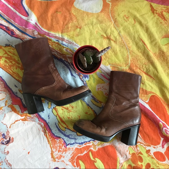 Michelle D Shoes - Michelle D Brown Boots